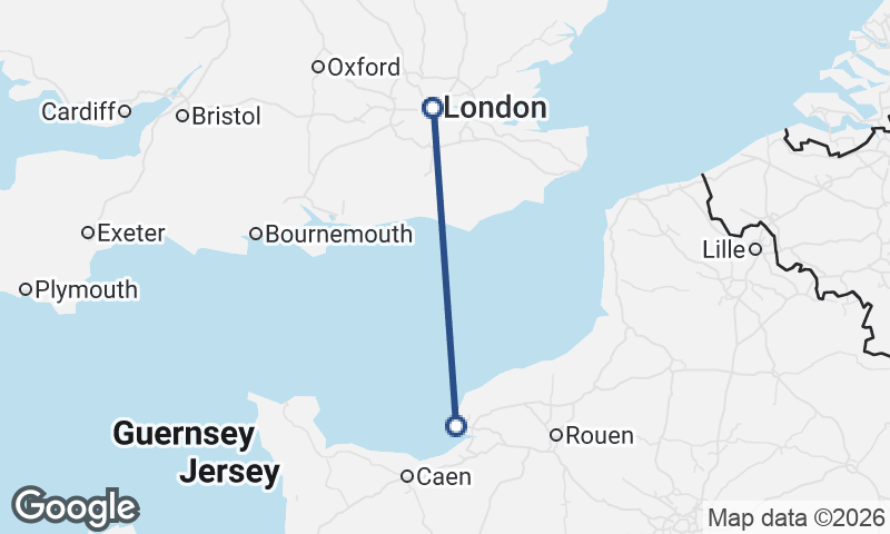 London to Le Havre