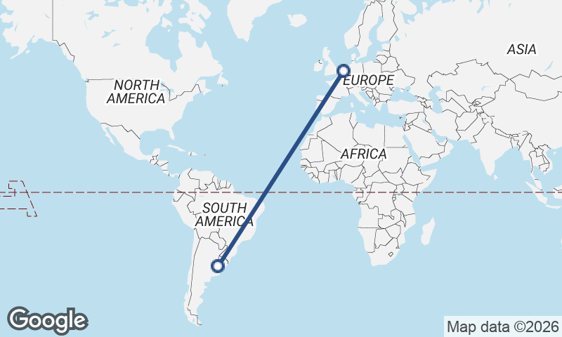 Rotterdam to Buenos Aires