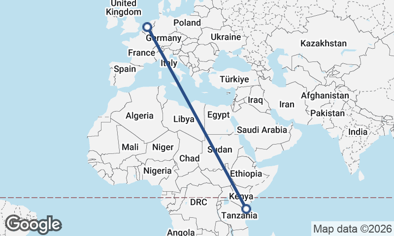 Rotterdam to Mombasa