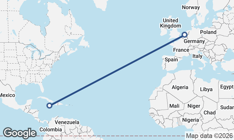Rotterdam to Kingston