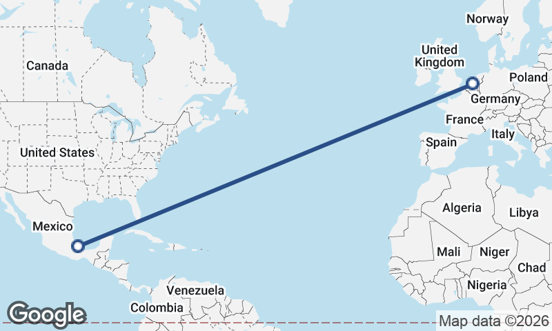 Rotterdam to Veracruz