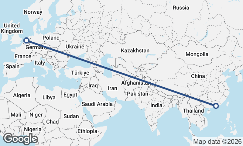 Rotterdam to Shenzhen