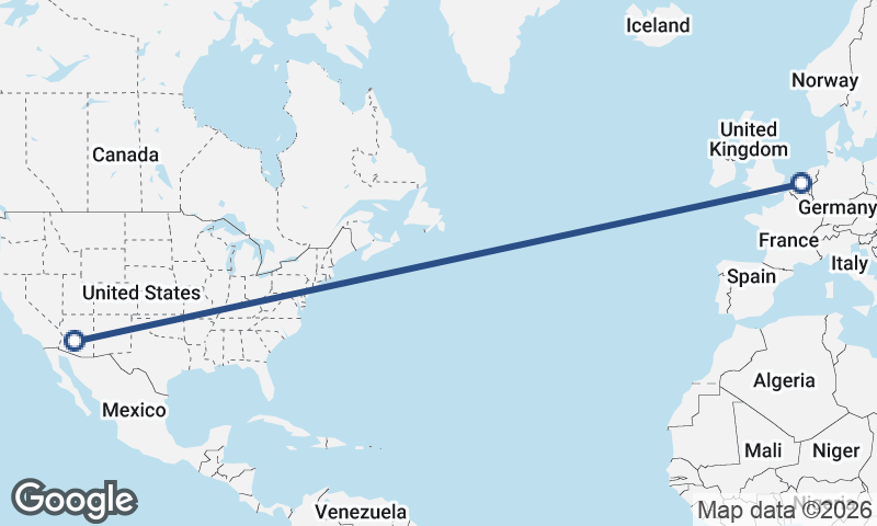 Rotterdam to Phoenix