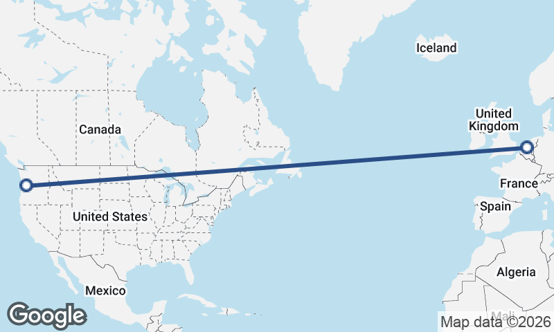 Rotterdam to Portland