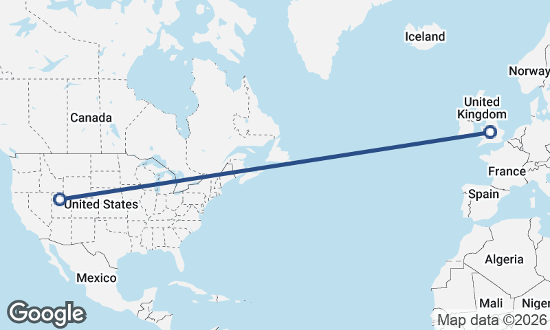 Birmingham to Salt Lake City