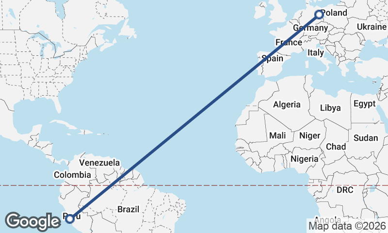 Berlin to Lima