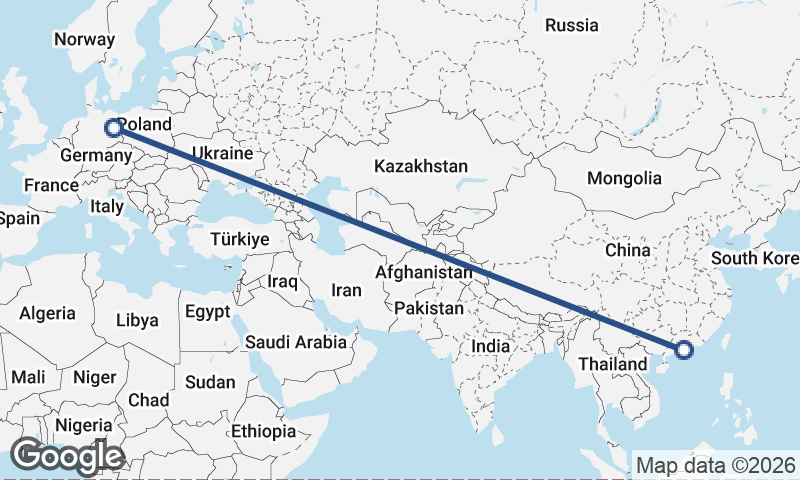 Berlin to Macau