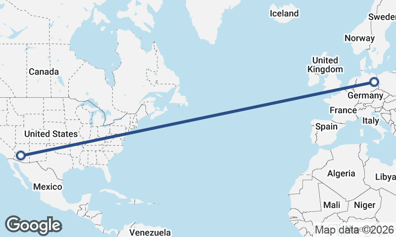 Berlin to Phoenix