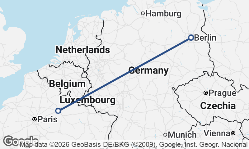 Berlin to Reims