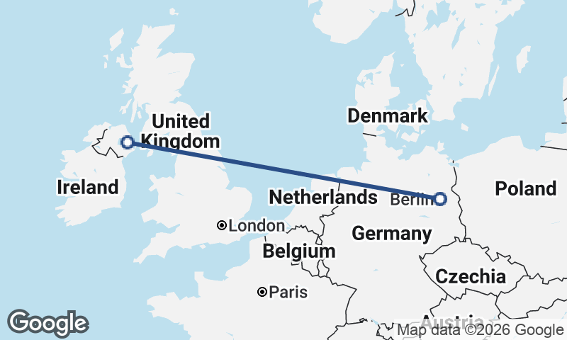 Berlin to Belfast