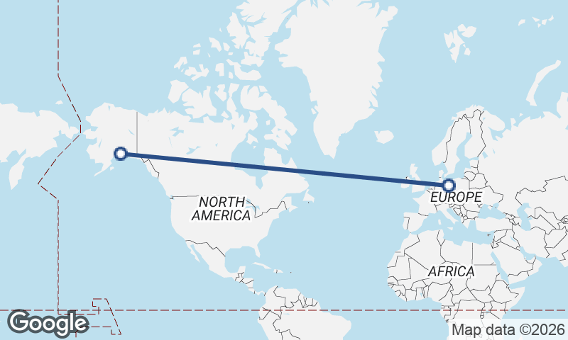 Berlin to Anchorage