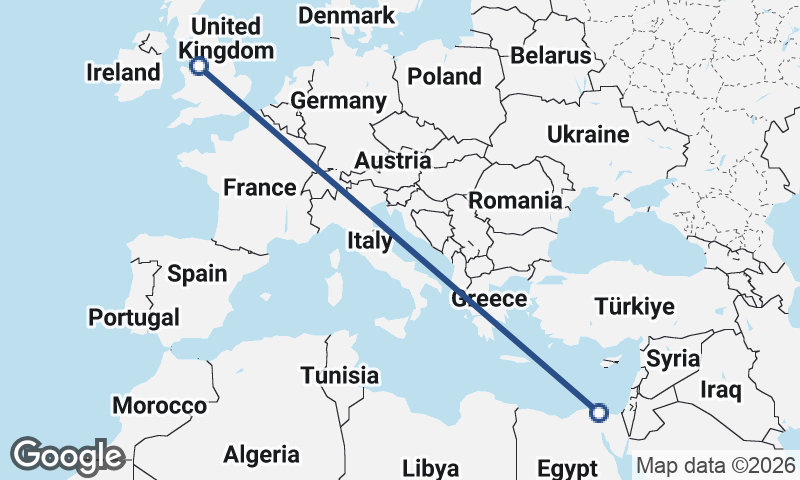 Liverpool to Port Said