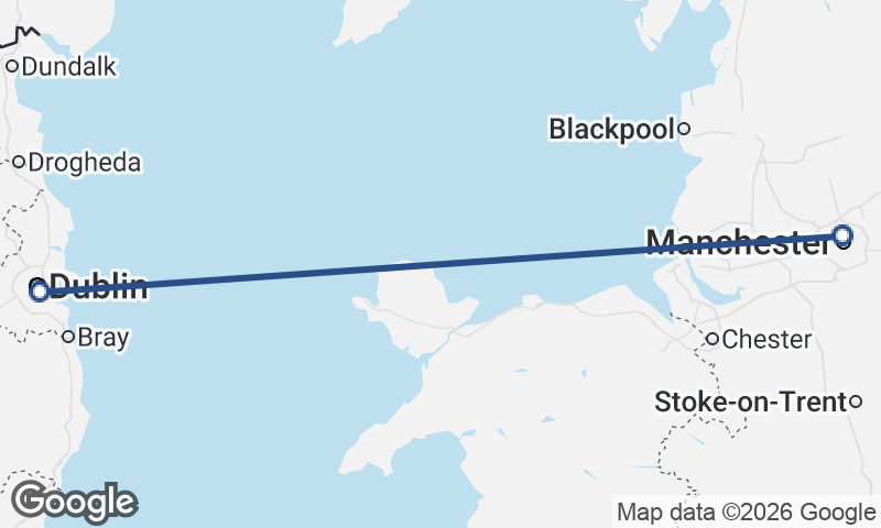Manchester to Dublin