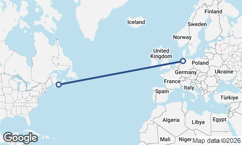 Bremerhaven to Halifax