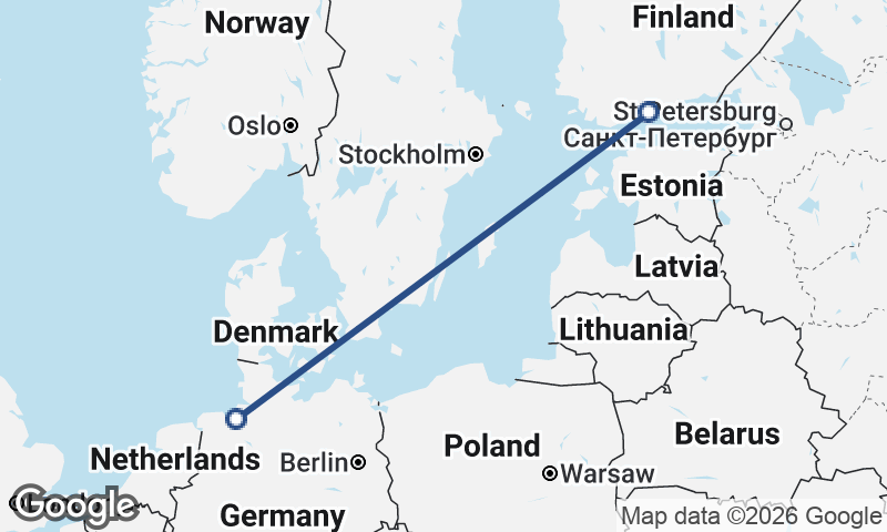 Bremerhaven to Helsinki