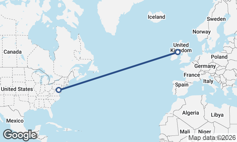 Belfast to Baltimore