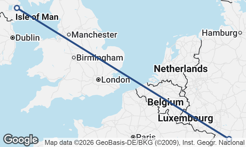 Belfast to Stuttgart