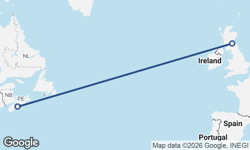 Edinburgh to Halifax