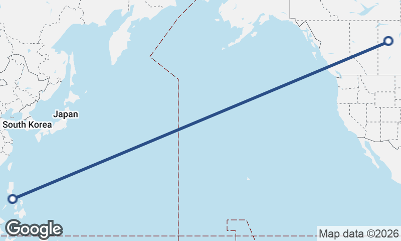 Canada to Philippines