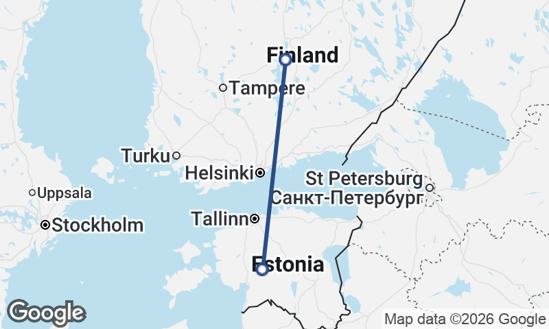 Estonia to Finland