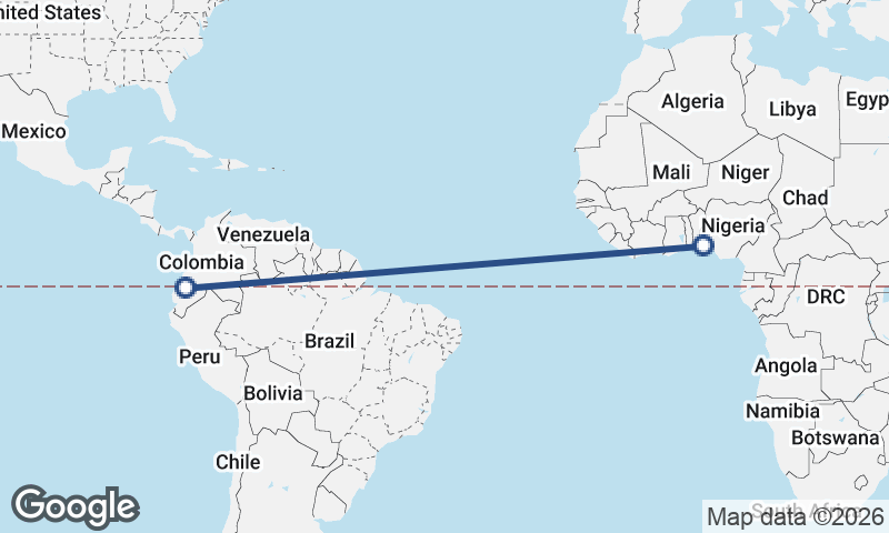 Lagos to Quito