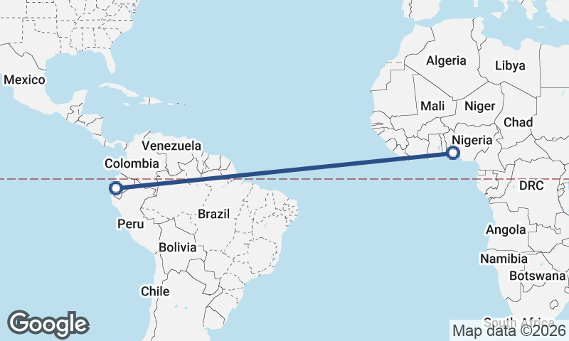 Lagos to Guayaquil