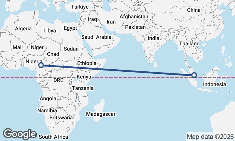 Cameroon to Singapore