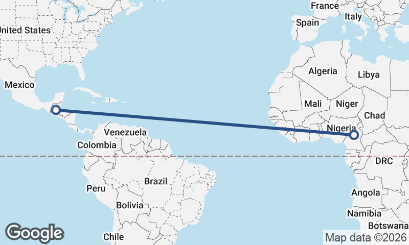 Cameroon to Guatemala