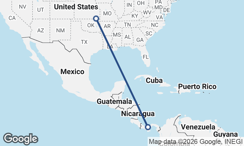 Panama to United States