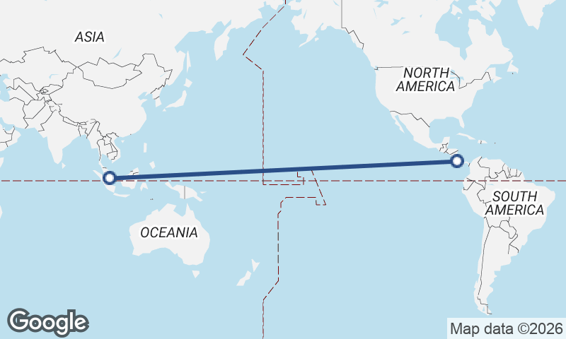 Costa Rica to Singapore