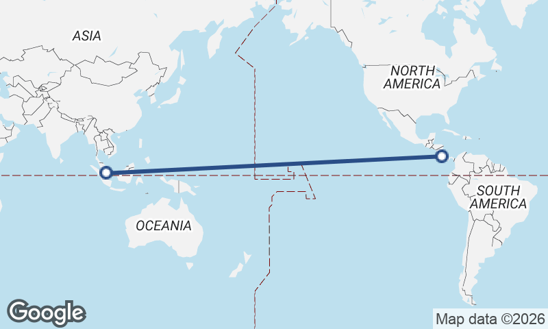 San José to Singapore