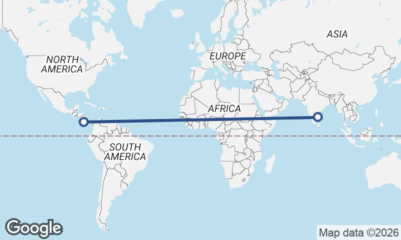 San José to Chennai
