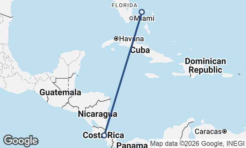 San José to Freeport City