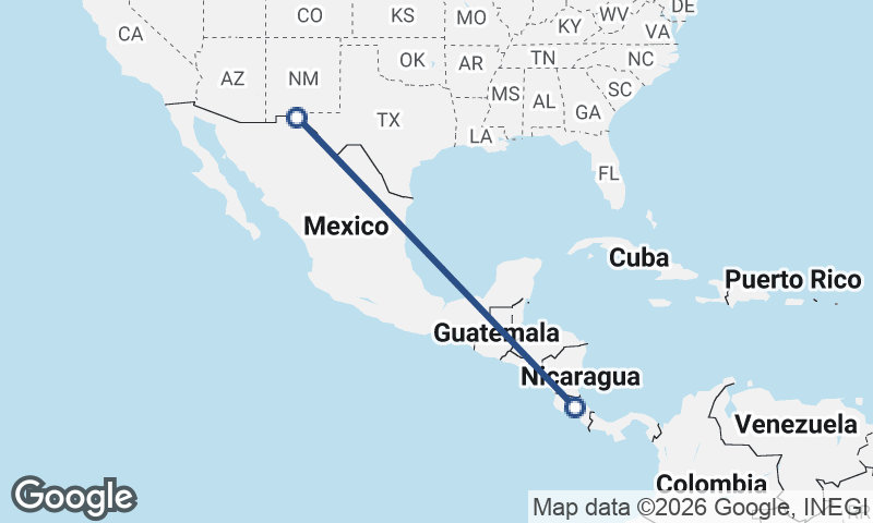 San José to Juárez