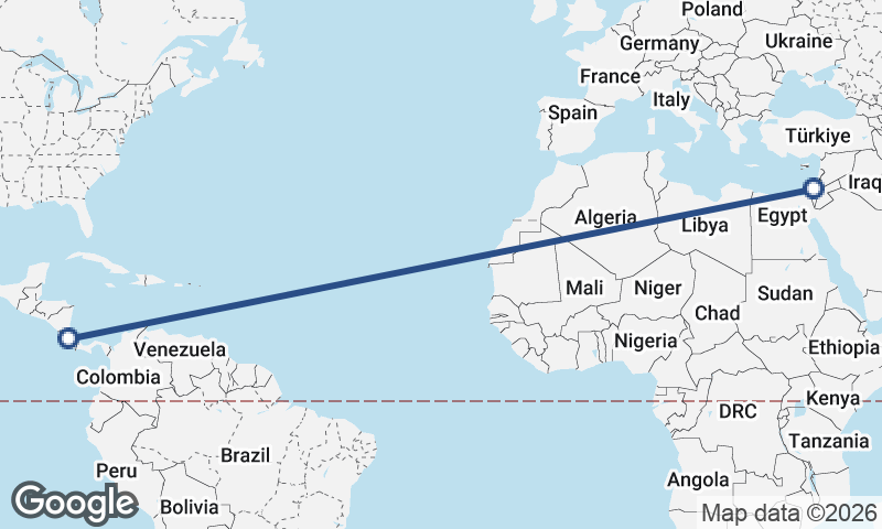 San José to Tel Aviv-Yafo