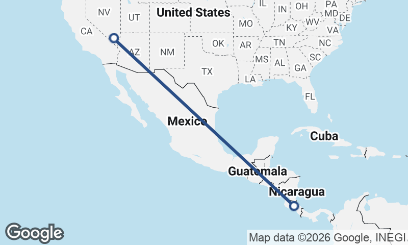 San José to Las Vegas